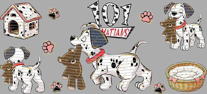 16oz Disney style-D-1933